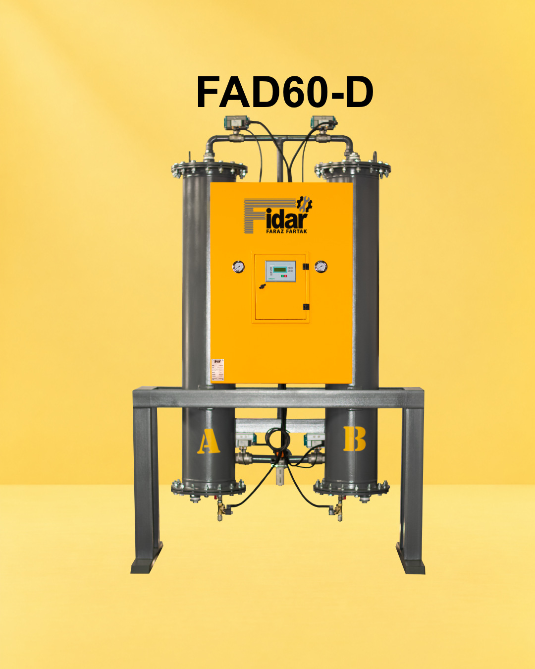 درایر جذبی هیتردار FAD60-DH فیدار | هوای فشرده