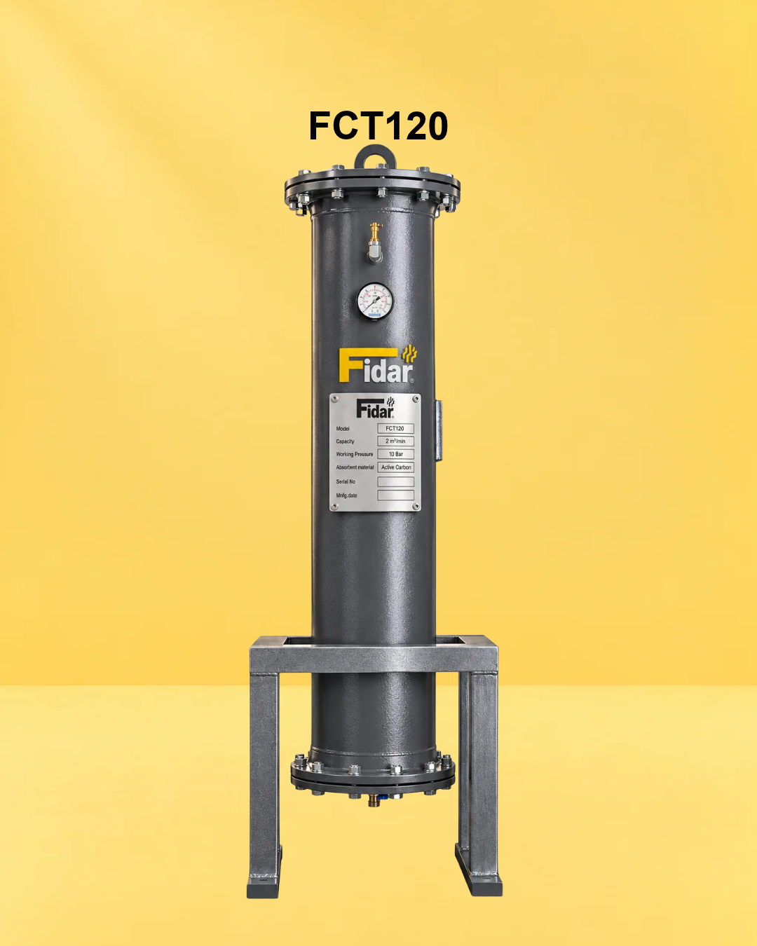 برج کربن اکتیو هوای فشرده FCT120 فیدار