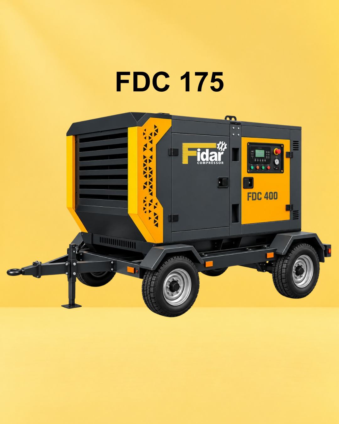 کمپرسور پرتابل دیزلی معدنی FDC 175 کمپرسور پرتابل دیزلی معدنی FDC 175