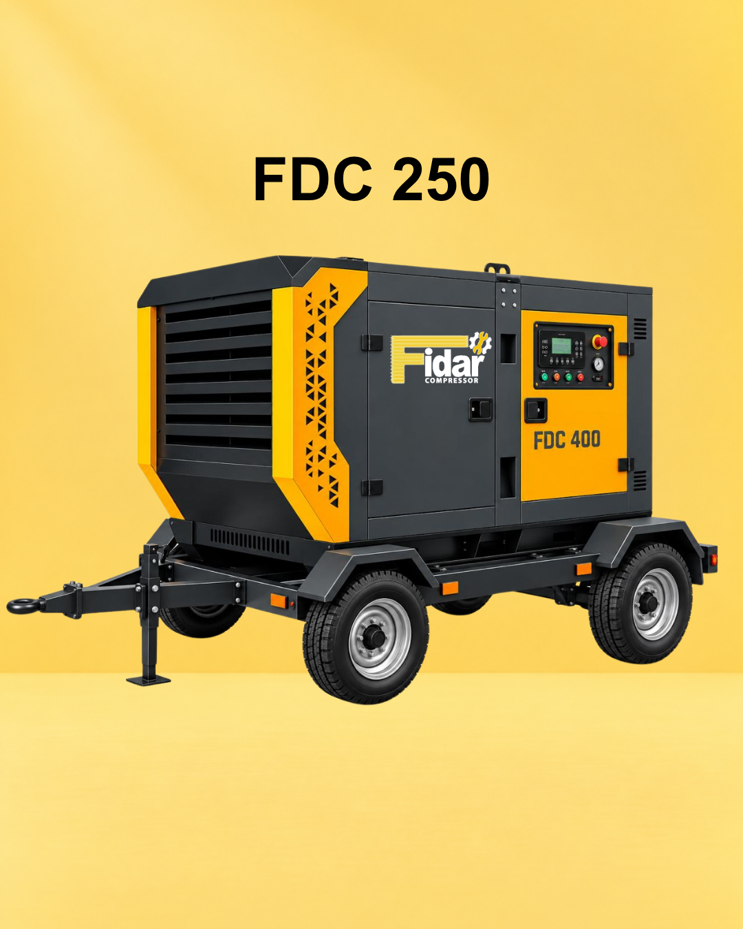 کمپرسور پرتابل دیزلی معدنی FDC 250 کمپرسور پرتابل دیزلی معدنی FDC 250